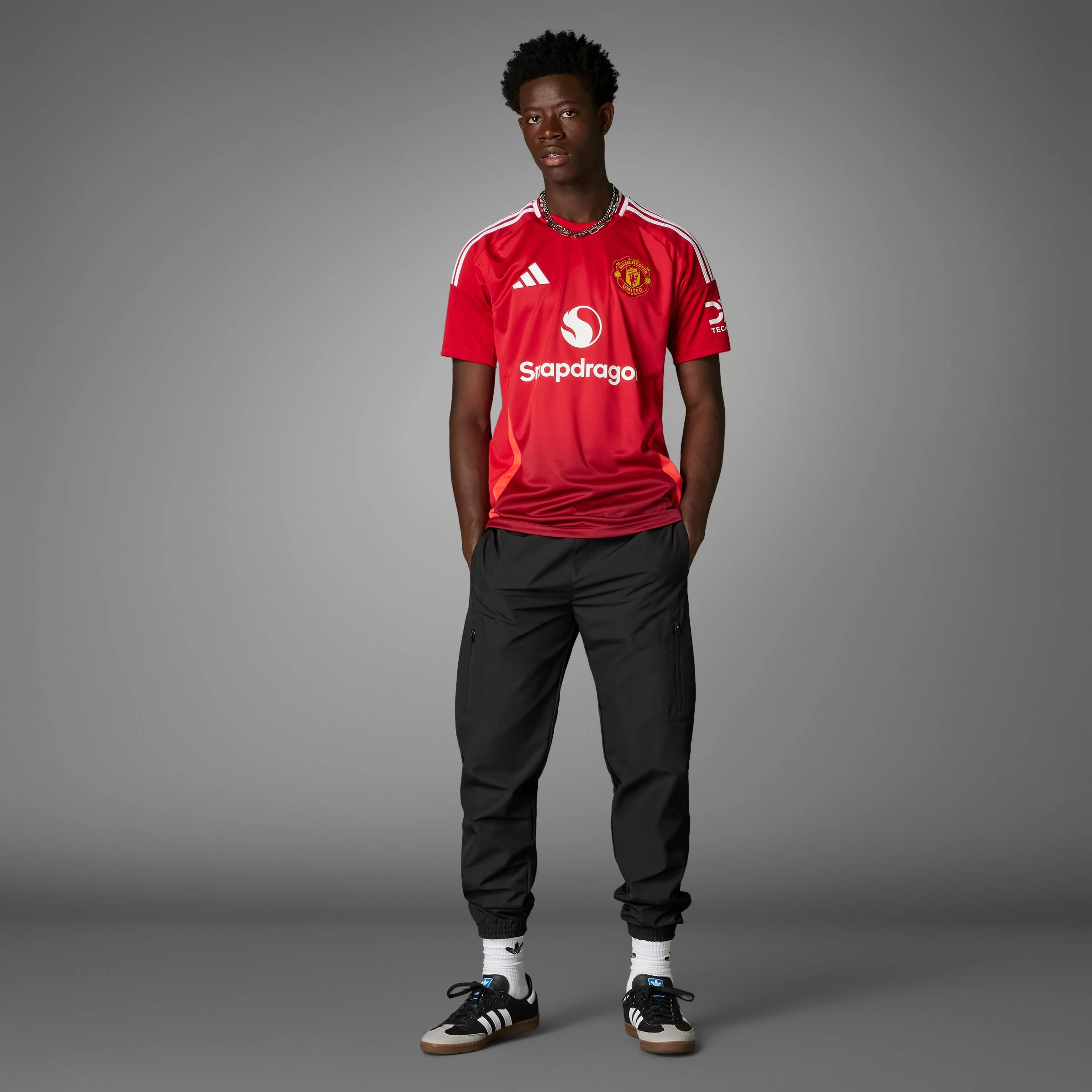 adidas Mens Manchester United Home Jersey 24 25