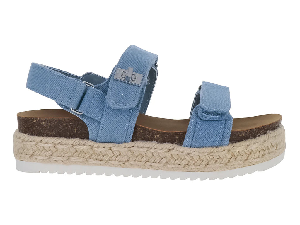 Sandalias Steve Madden Denim Azul para Niña