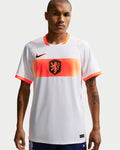 Nike Netherlands Away Mens Jersey 2026 White Hyper Crimson Black