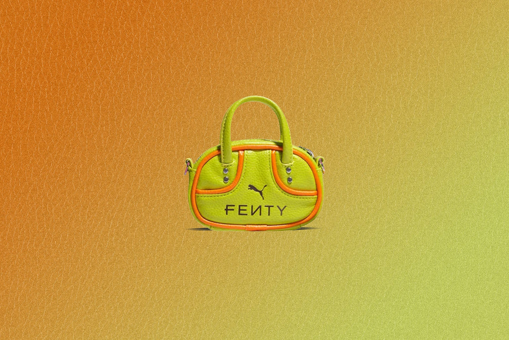 Puma x Fenty Pocket Grip Bag Lime Sheen Pumpkin Pie