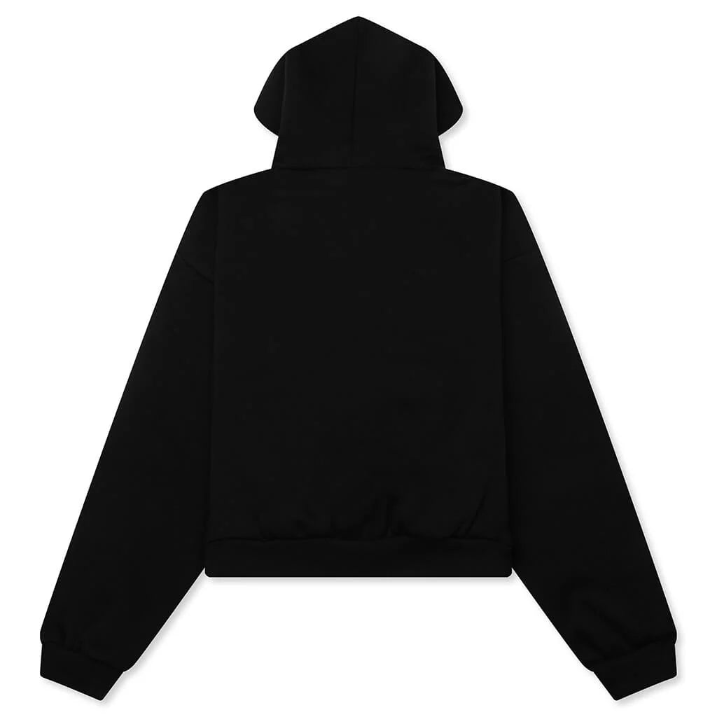 Kids Fleece Hoodie Jet Black