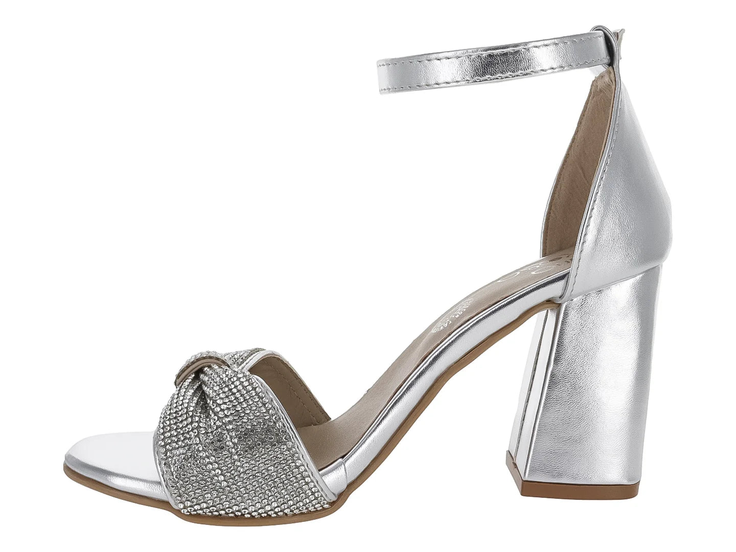 Sandalias Mirlo Plata para Mujer