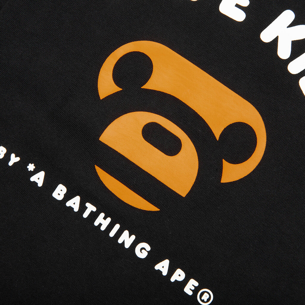 Kids Milogram Friends Tee Black Yellow