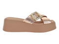 Sandalias Beira Rio Oro Rosado para Mujer