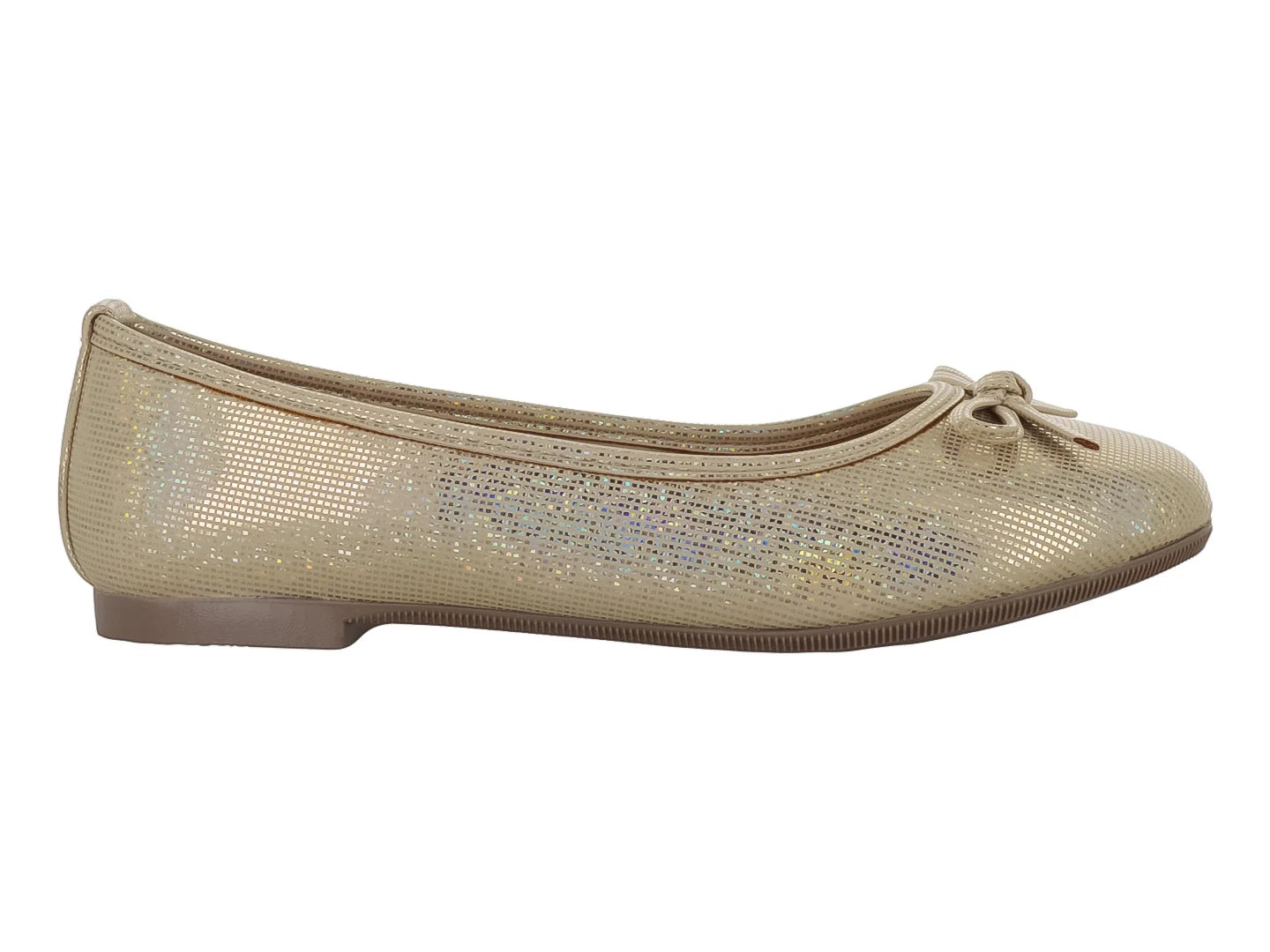 Zapatos Planos Tropicana Color Oro para Niña