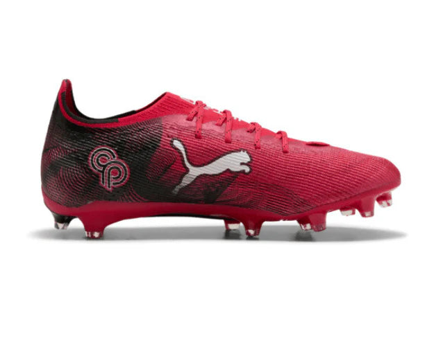 PUMA Ultra 6 Pro CP FG AG Firm Multi Ground Soccer Cleats Black Red