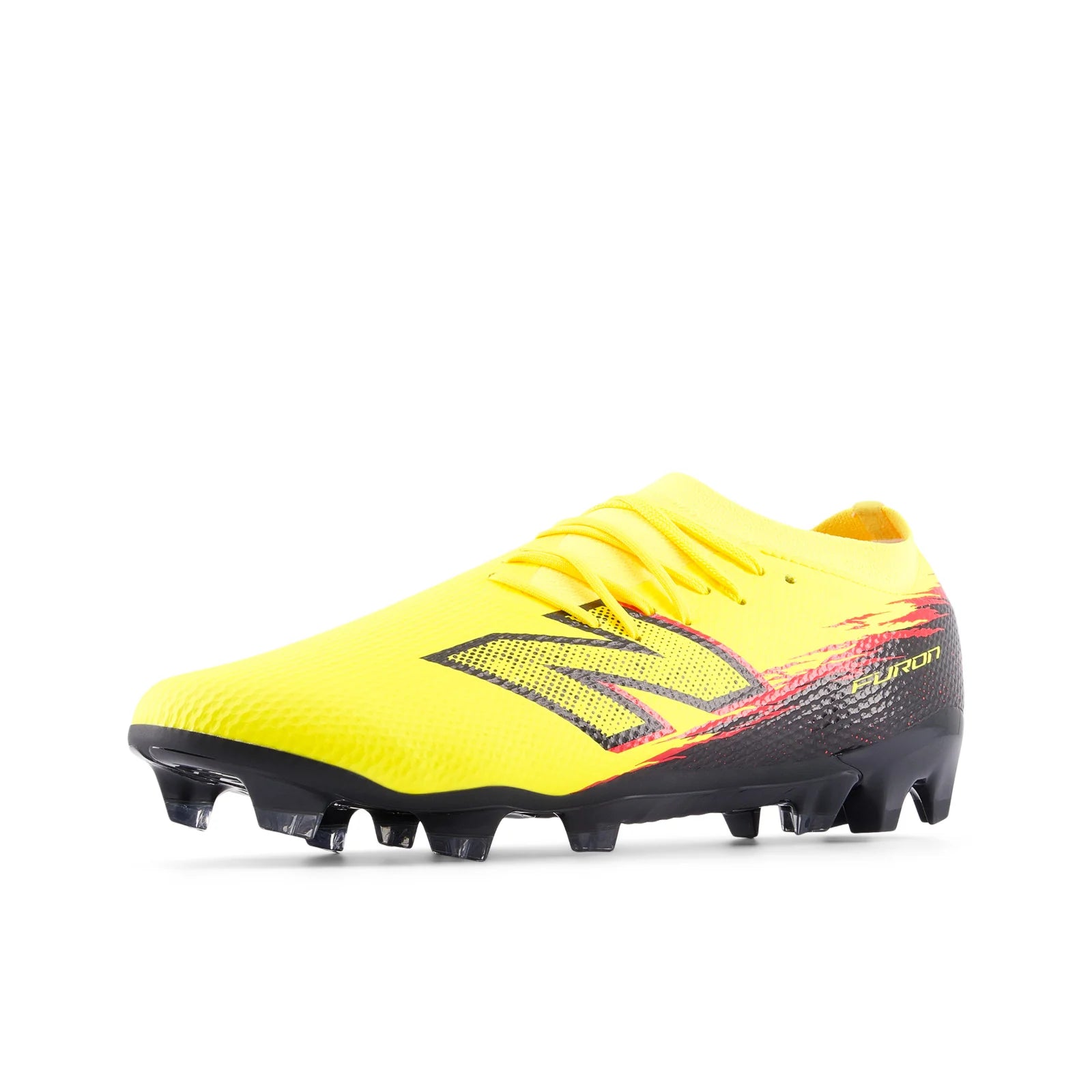 New Balance Furon Team V8 FG Firm Ground Mens Soccer Cleats Punch Yellow