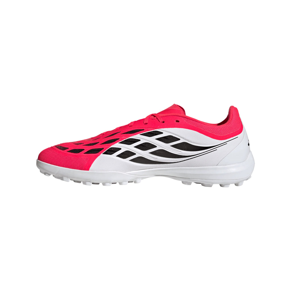 adidas Predator League Fold Over Tongue IN Indoor Mens Soccer Shoes Red Black White