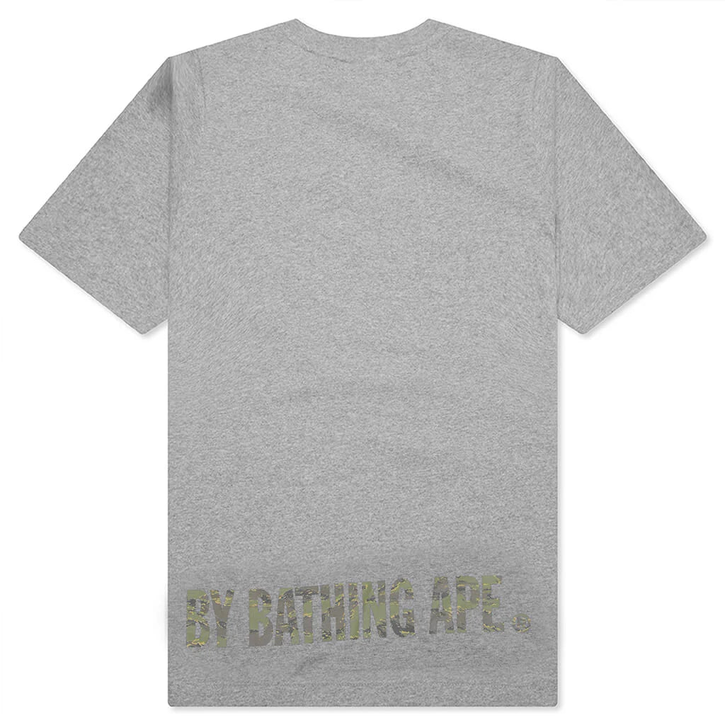 Womens Ape on Bapesta Tee Grey Beige