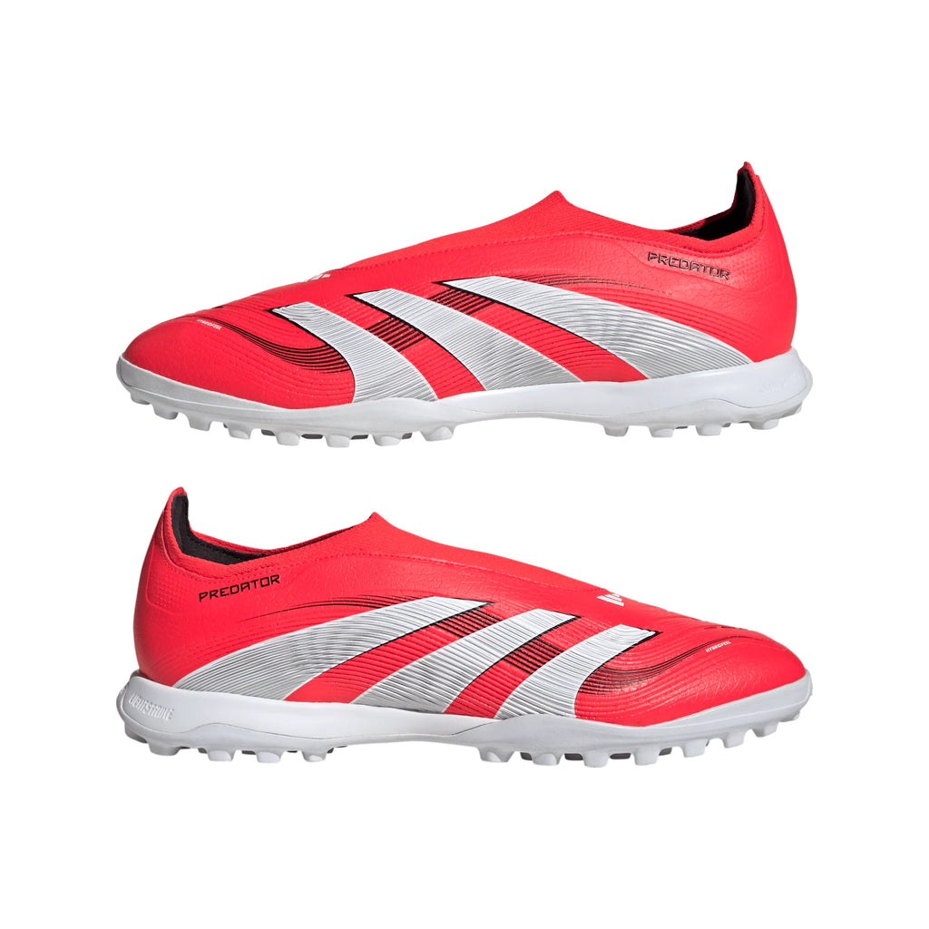 adidas Predator League Laceless Turf Boots Red White