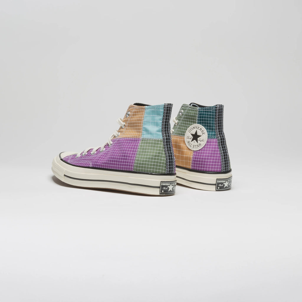Chuck Taylor 70 High Top Mens Lifestyle Shoe Green Purple