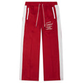 Pin Tuck Joggers Red Ecru