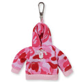 ABC Camo Pullover Hoodie Key Chain Pink