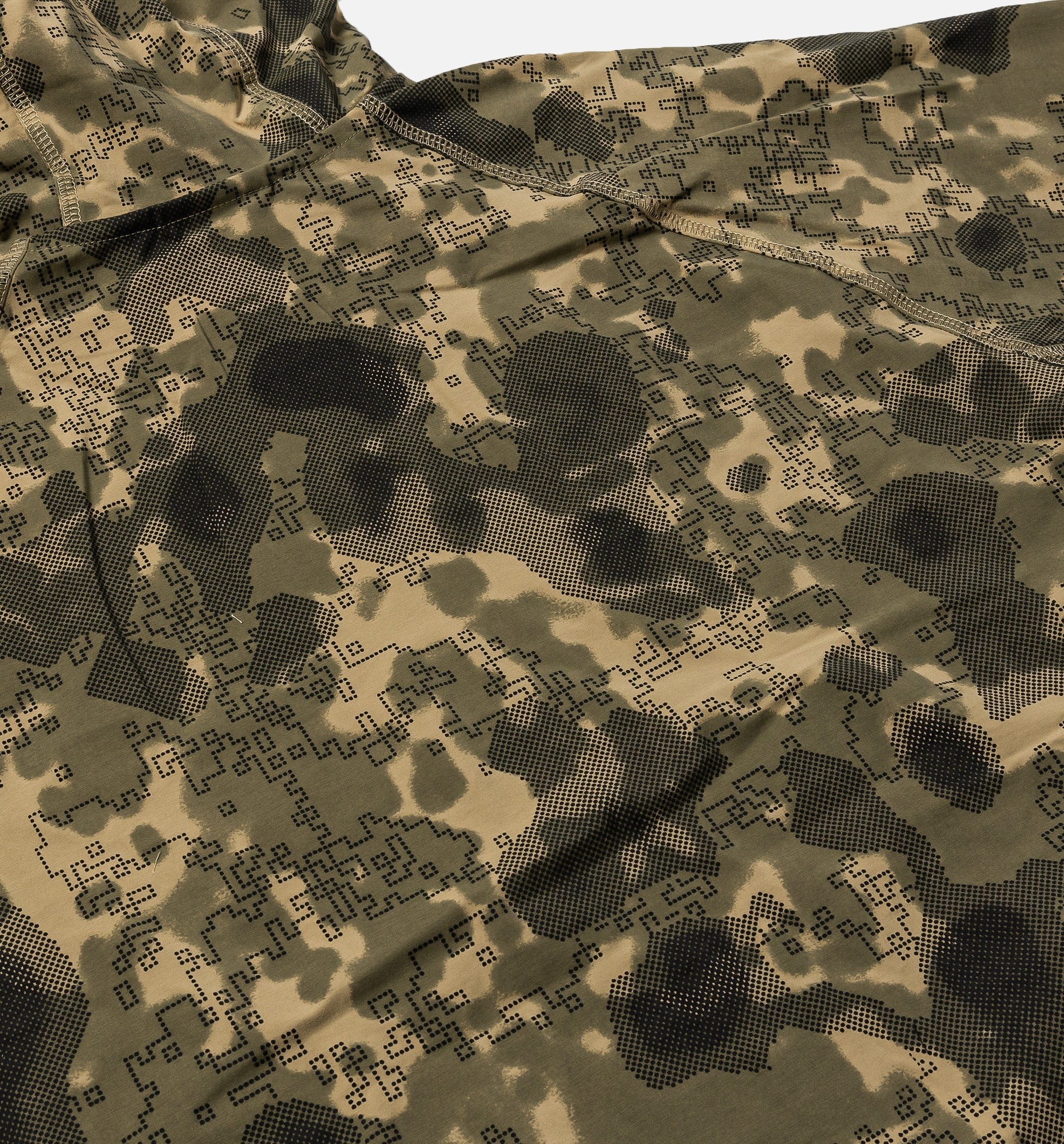 Tech Dri Fit Woven Camo Windrunner Mens Jacket Neutral Olive Black