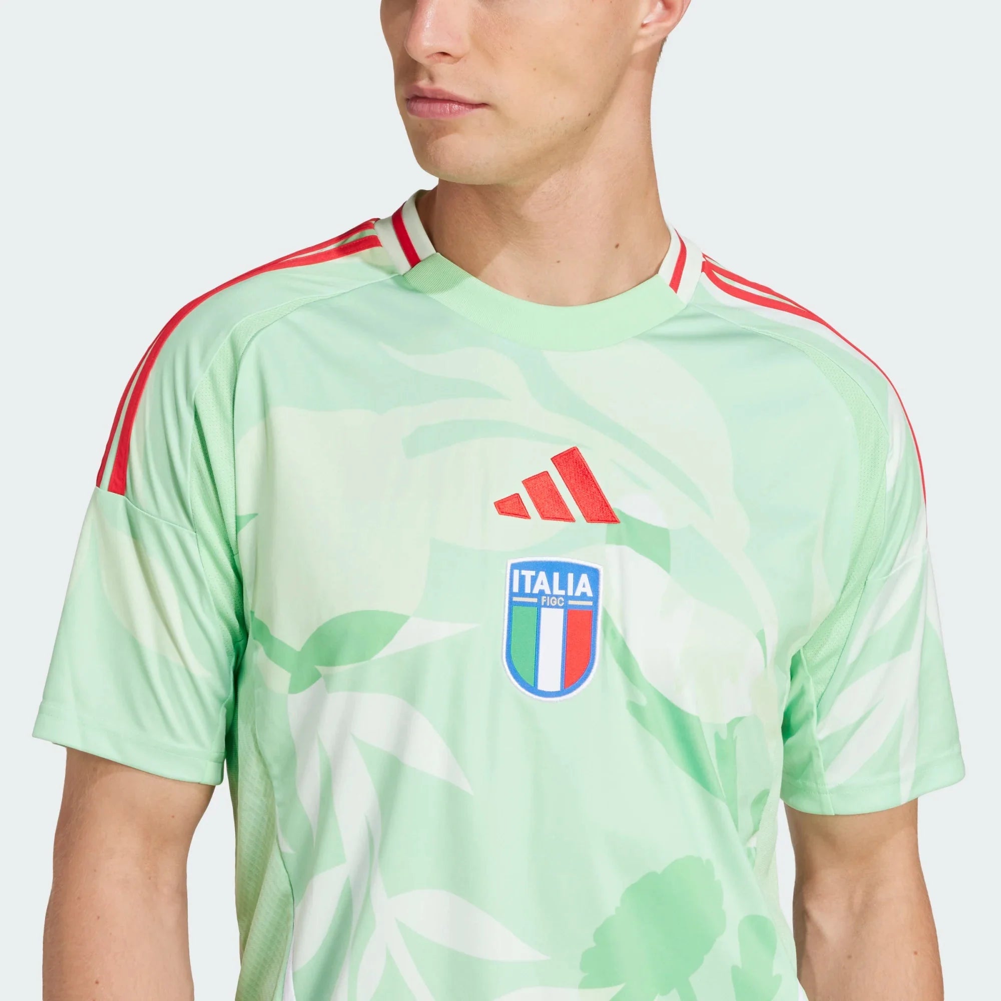 adidas Mens Italy Womens Team Away Jersey 25 Green
