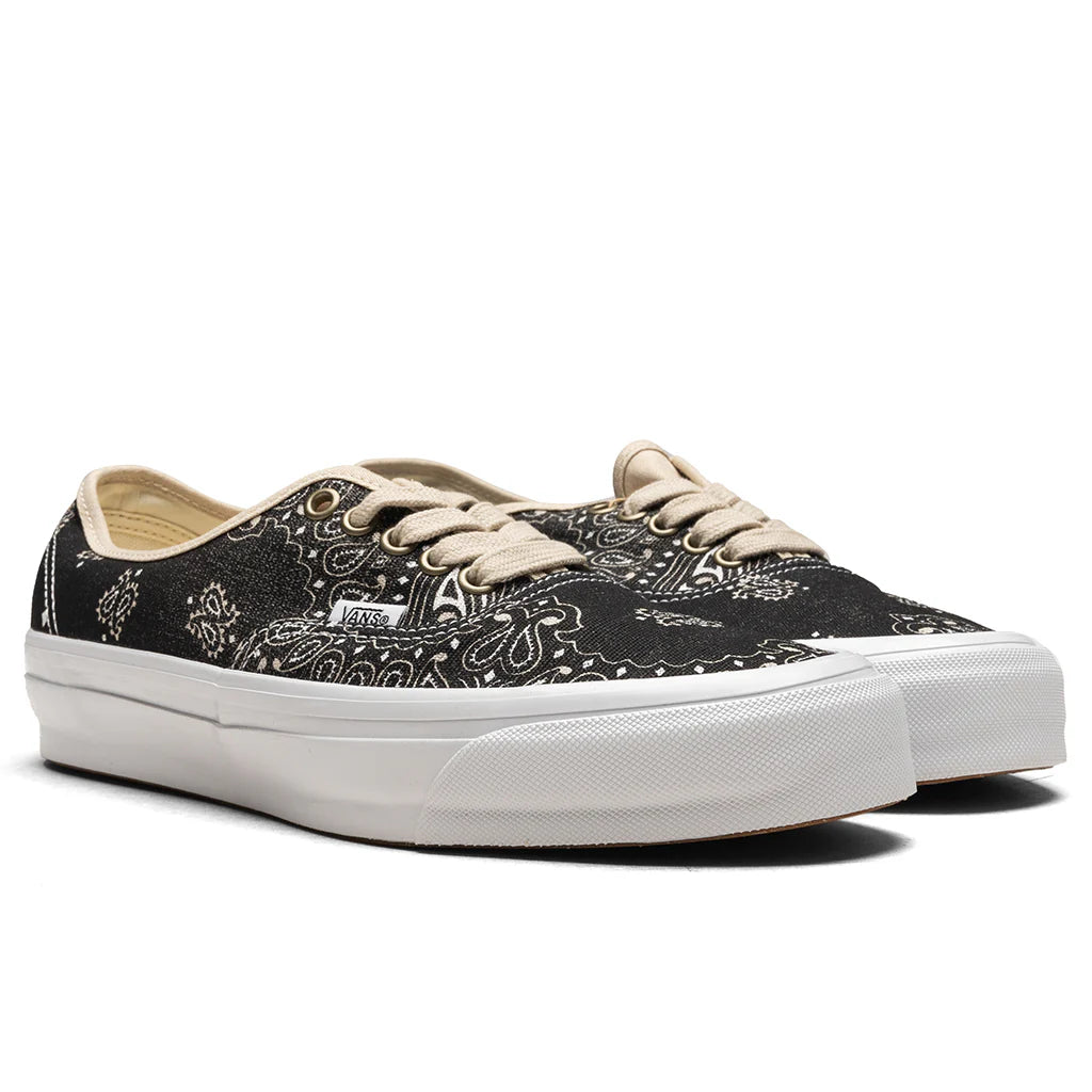 LX Premium Authentic Faded Paisley Black