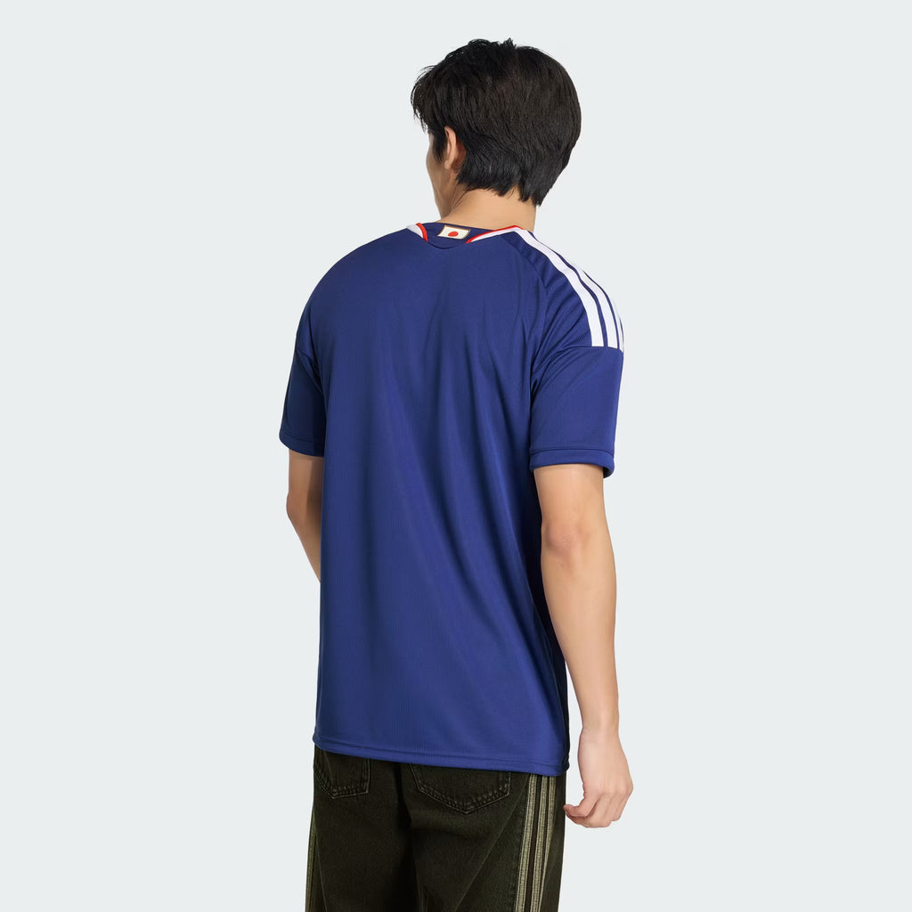 adidas Japan Home Mens Soccer Jersey 26 Japan Blue Ash Blue