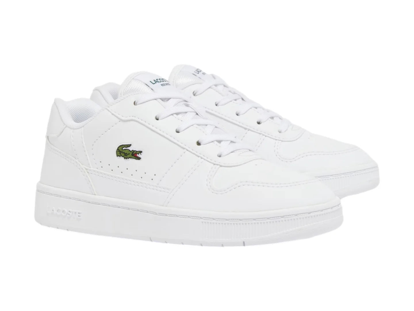 Tenis Lacoste T Clip Set Blanco para Niño