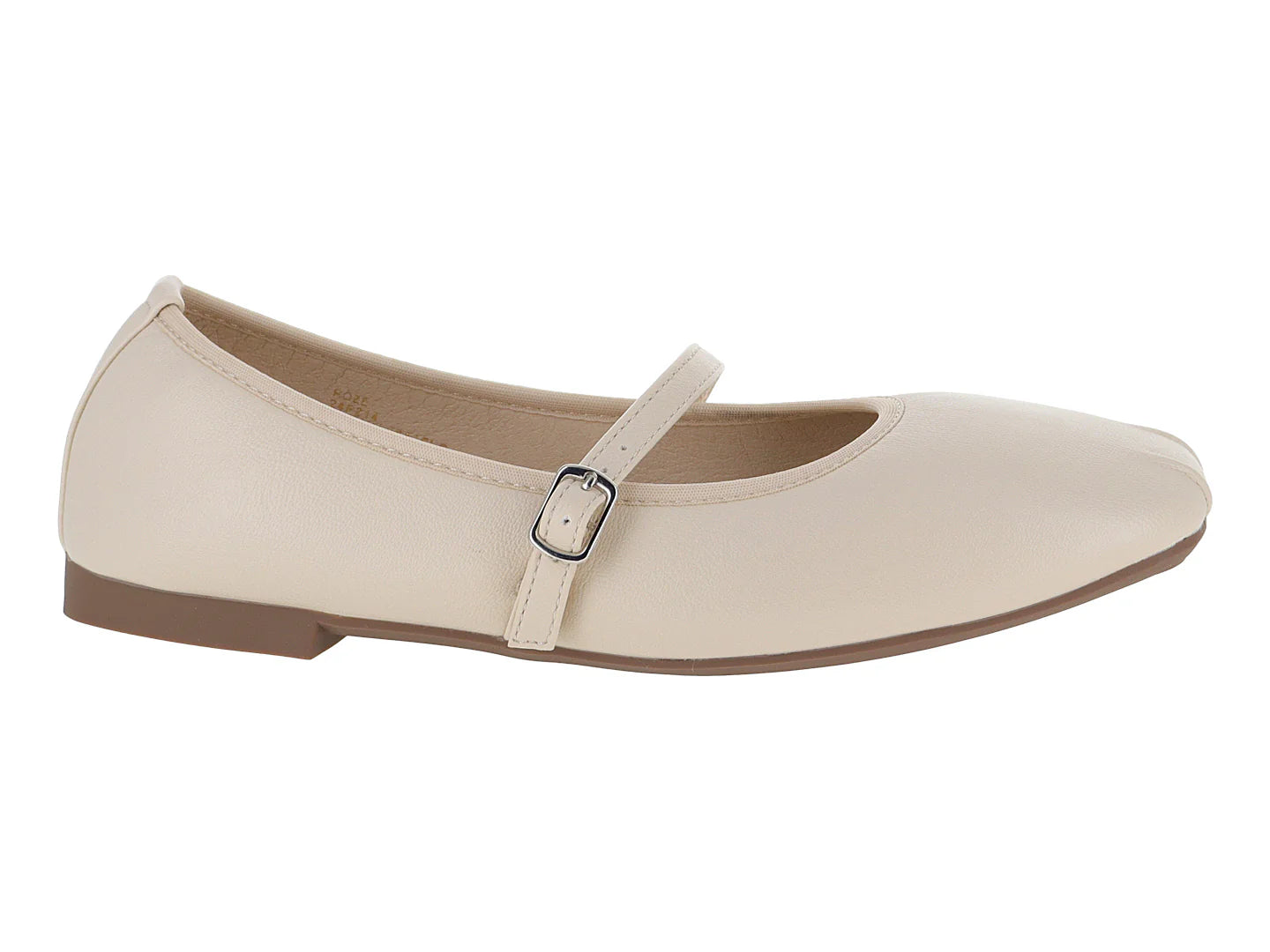 Zapatos Flats Ballerina Roze Color Hueso para Mujer
