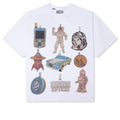 Icy S S Knit Tee White
