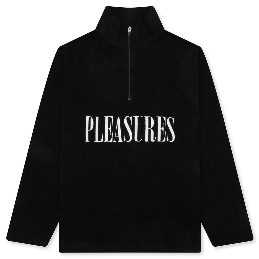 Onxy Half Zip Polar Fleece Black