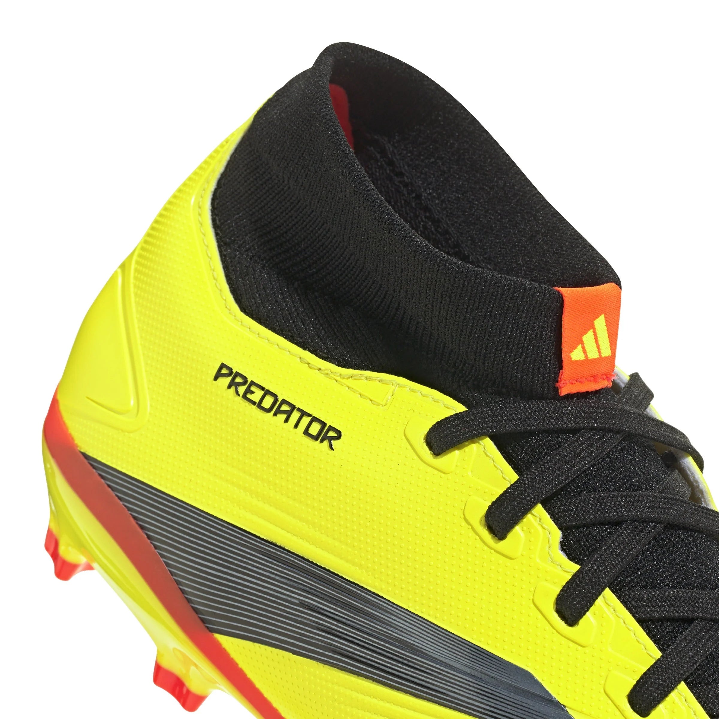 adidas Predator League Sock FG Firm Ground Soccer Cleats Team Solar Yellow Core Black