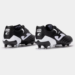 Joma Aguila Cup 2401 FG Firm Ground Soccer Cleats Black White