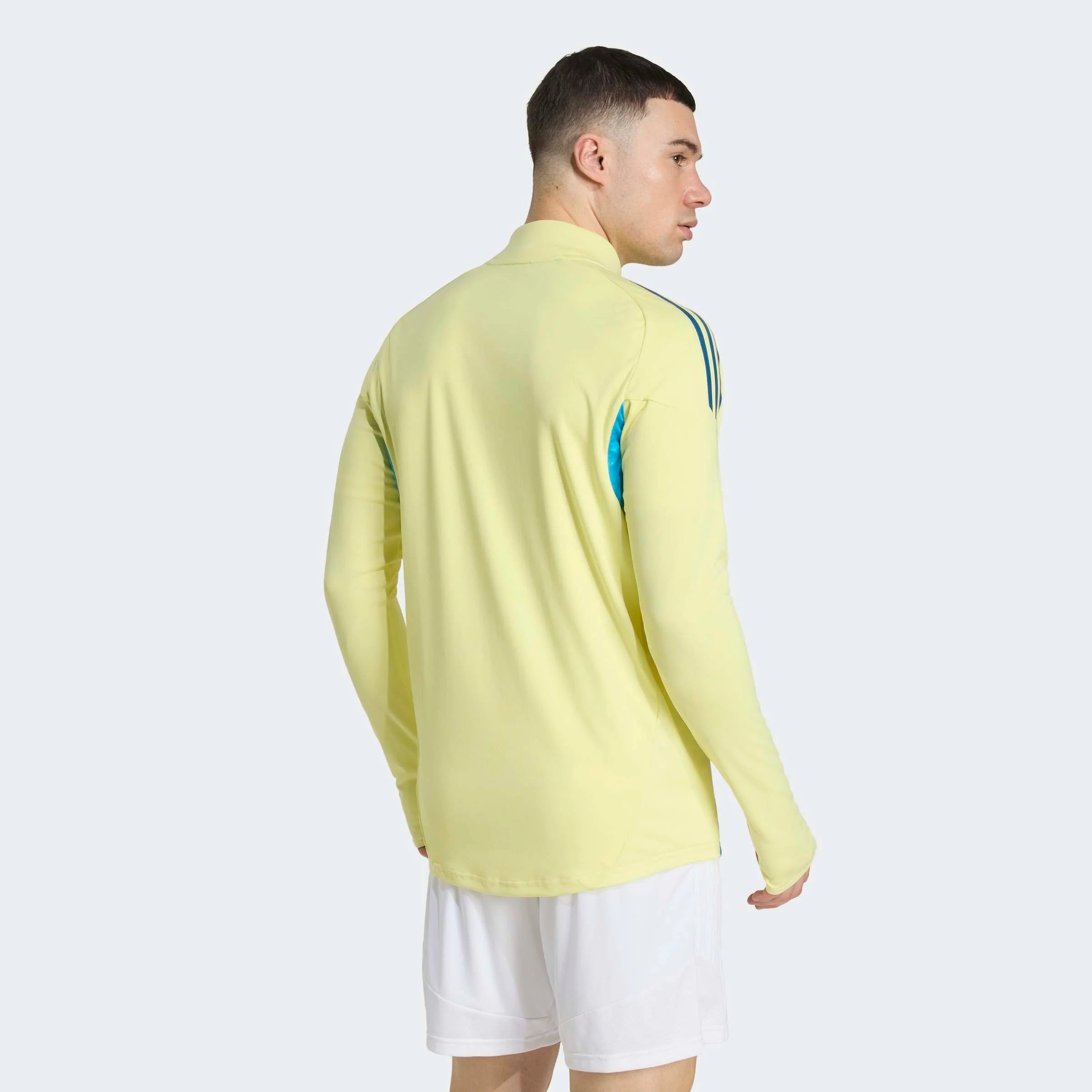 adidas Club America 25 26 Tiro25 Competition Mens Soccer Training Top Yellow Blue
