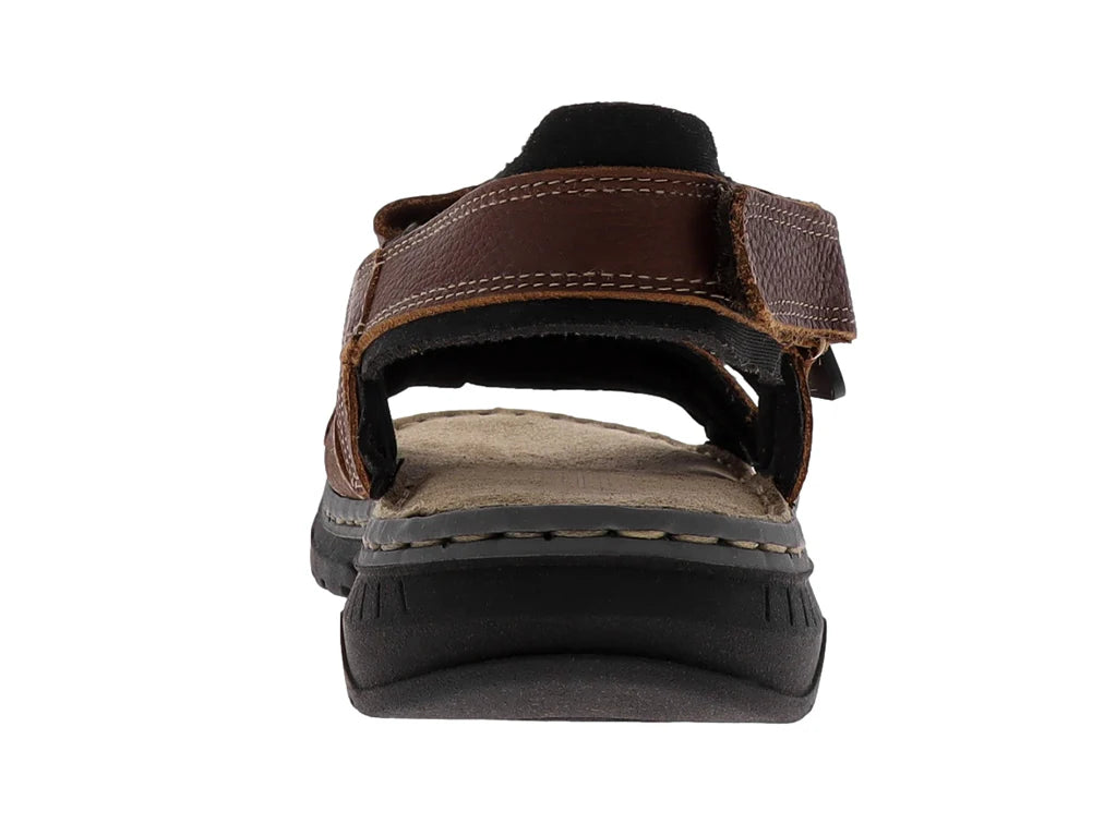 Sandalias Lobo Solo Color Chestnut para Hombre