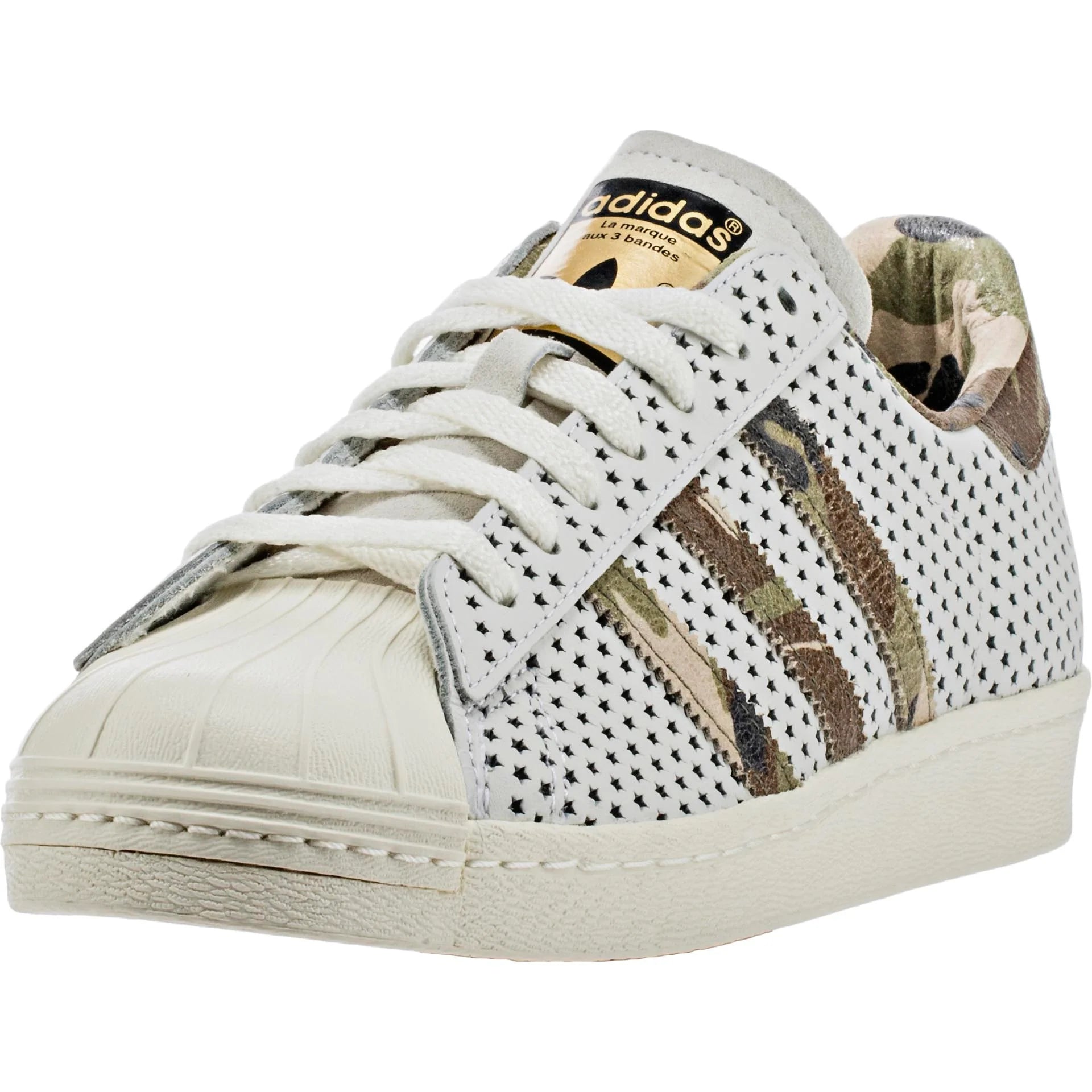 Superstar 80s Complex QS Mens Shoe White Camo