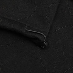 Wave Quilted Easy Pants Black