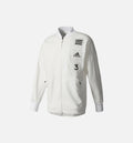Coach Jacket Mens White Black