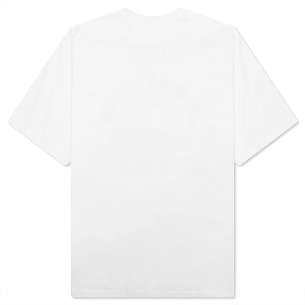 STA Houndstooth Ape Head Tee White Brown