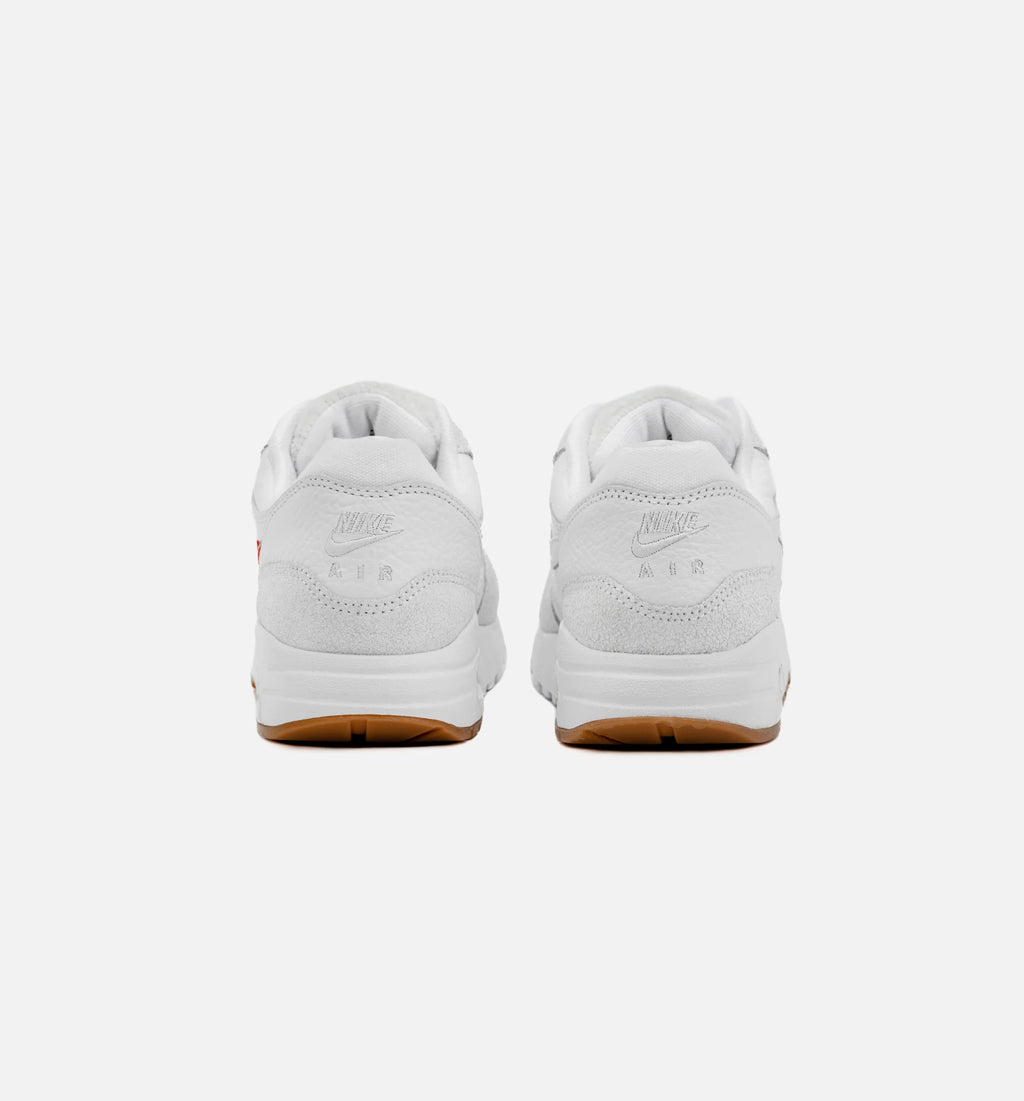 Air Max 1 The Bay Grade School Lifestyle Shoe White Red