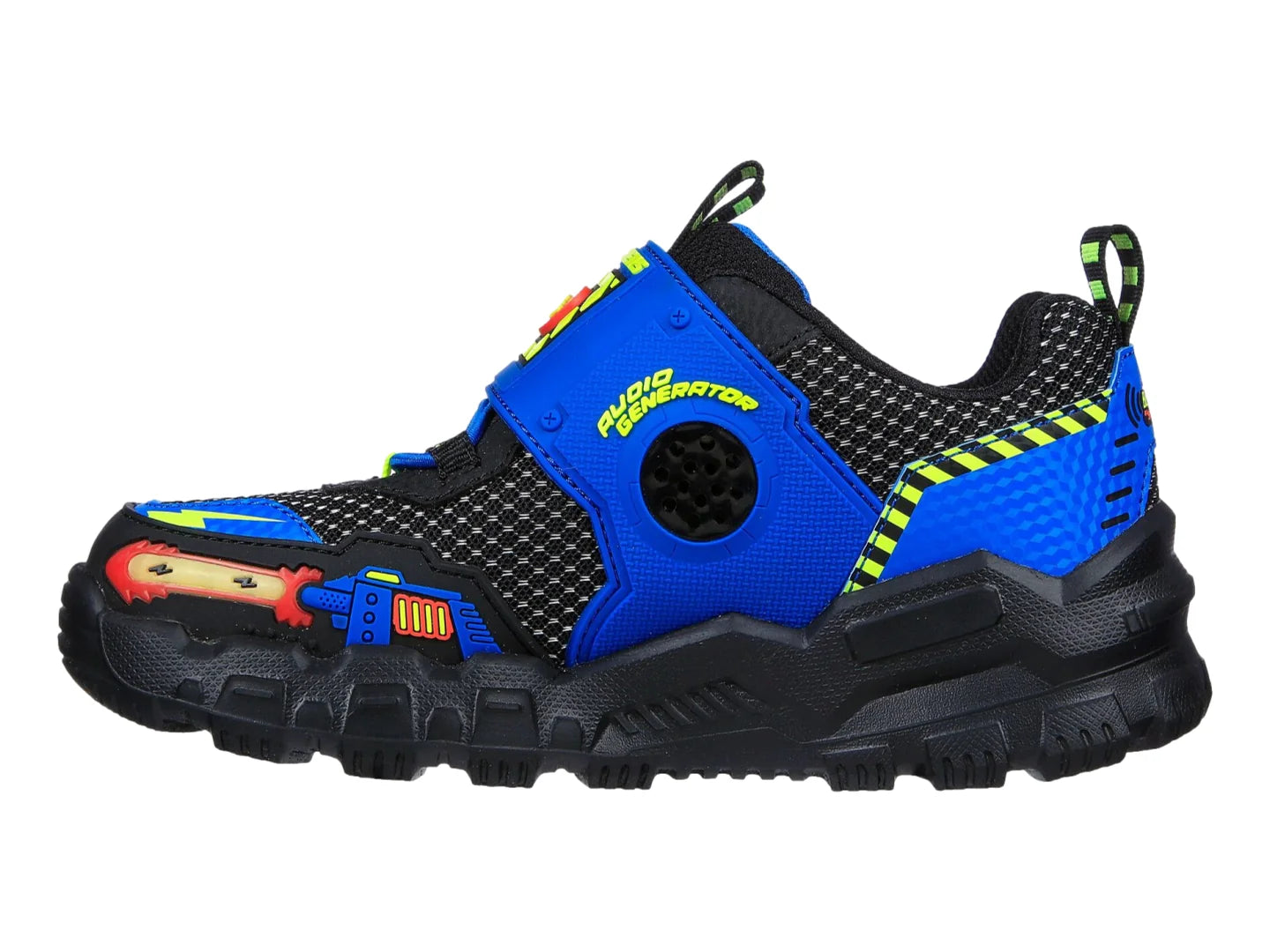 Tenis Skechers Azul y Lima para Niño