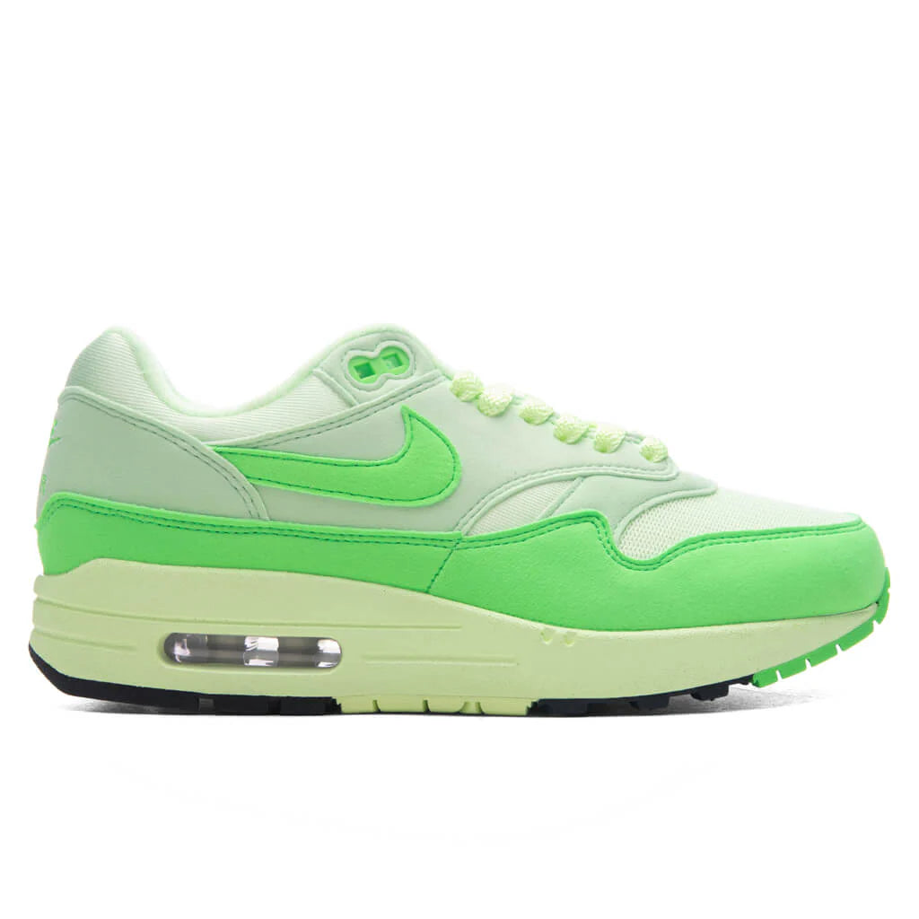 Womens Air Max 1 87 Vapor Green Green Strike Barely Volt