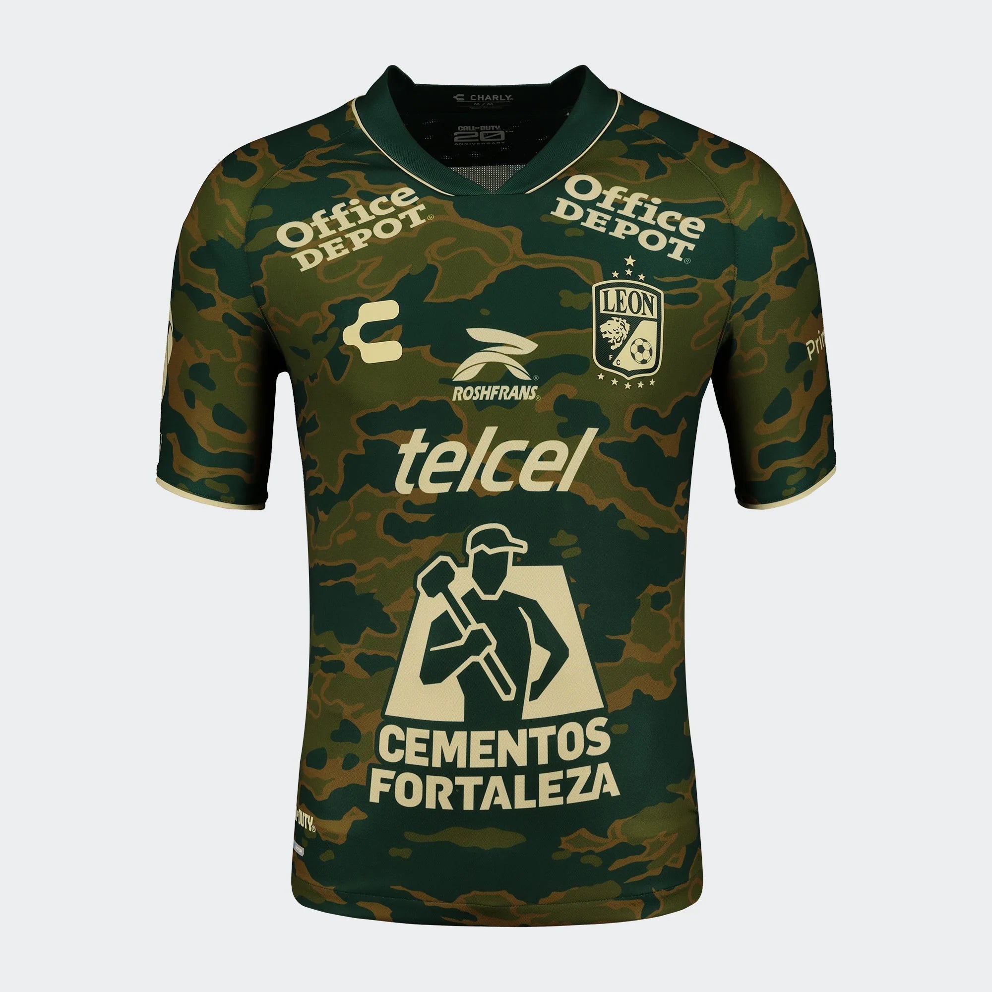 Charly Leon Call of Duty Third Jersey 23 24 Authentic Camo