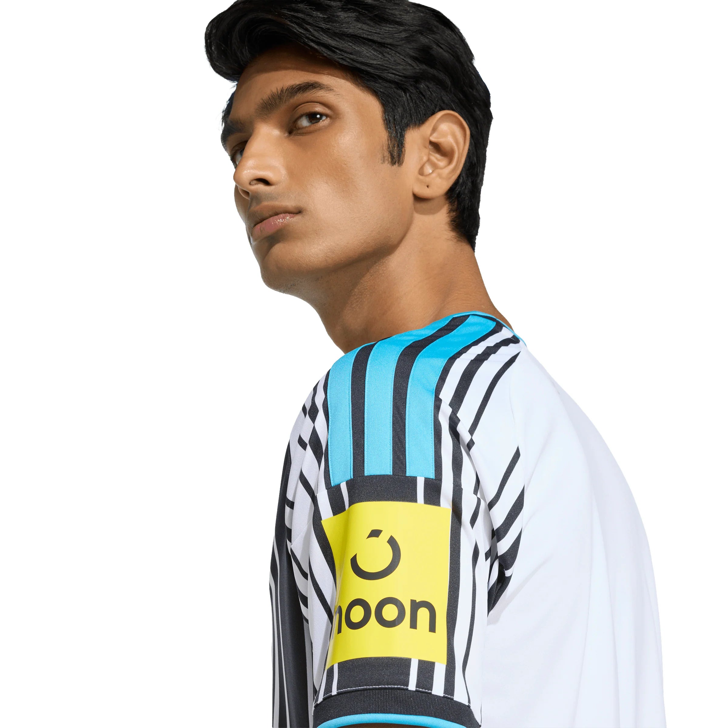 adidas Newcastle United FC Home Mens Soccer Jersey 26 27 Black White