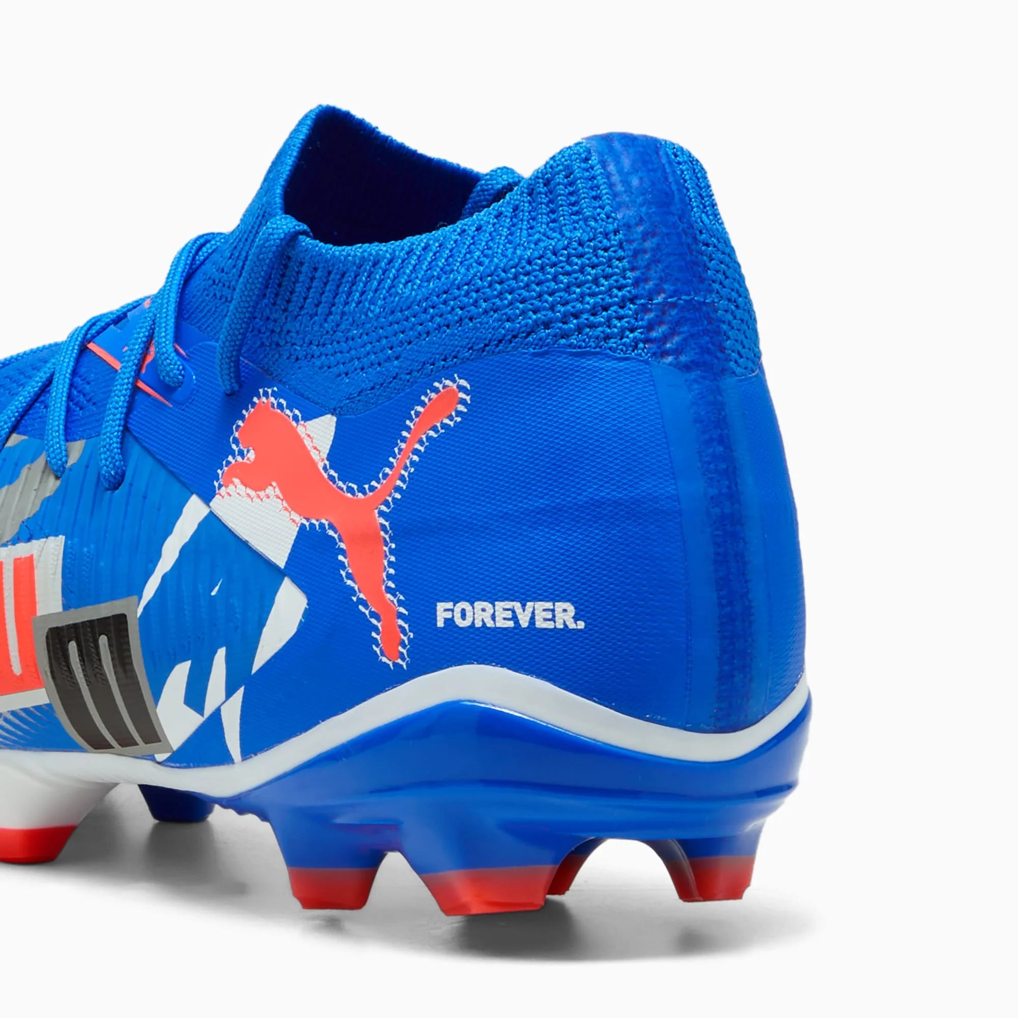 PUMA Future 8 Match Forever FG AG Firm Ground Soccer Cleats White Blue