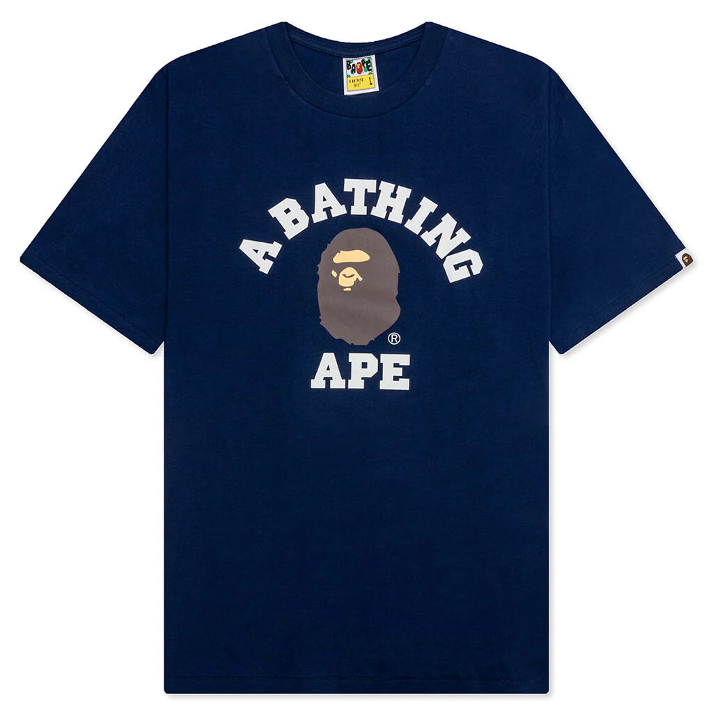 College Tee Navy
