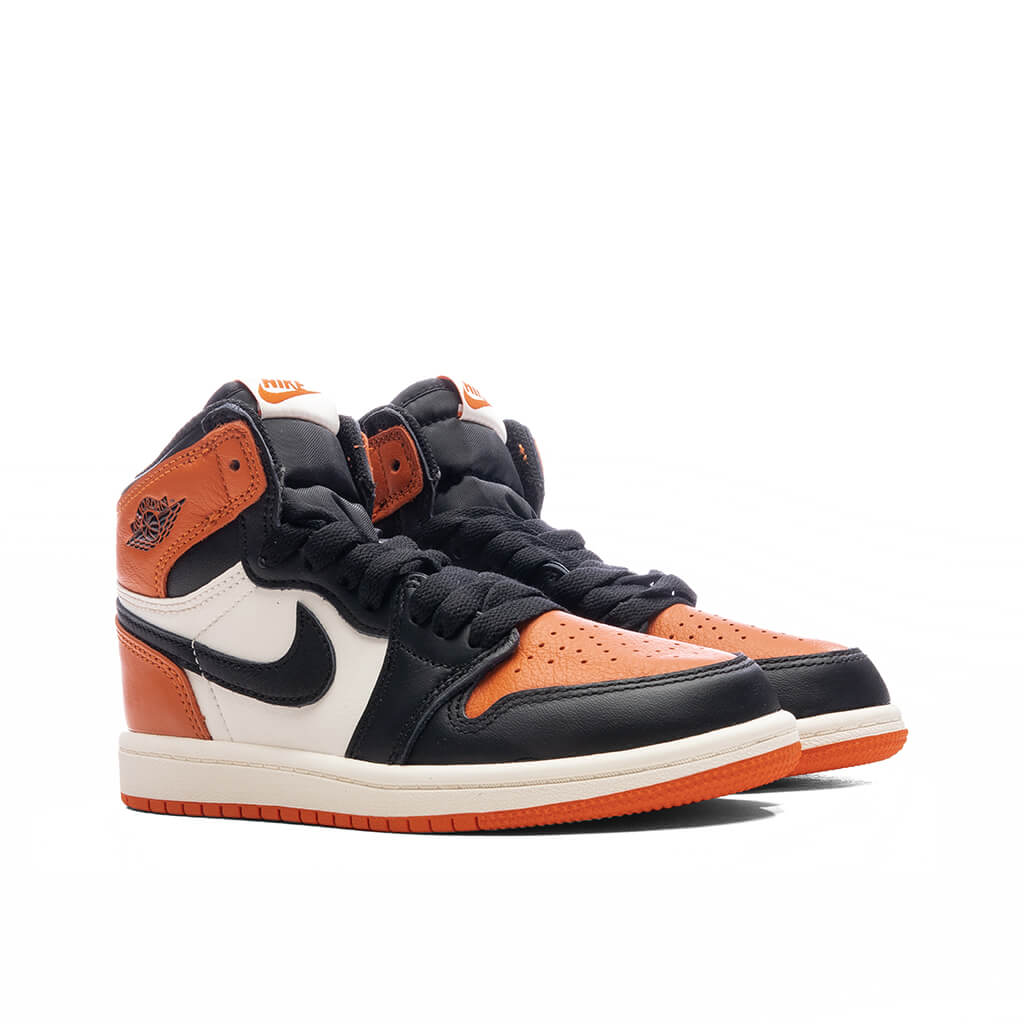 Air Jordan 1 Retro High OG Shattered Backboard PS Black Sail Starfish