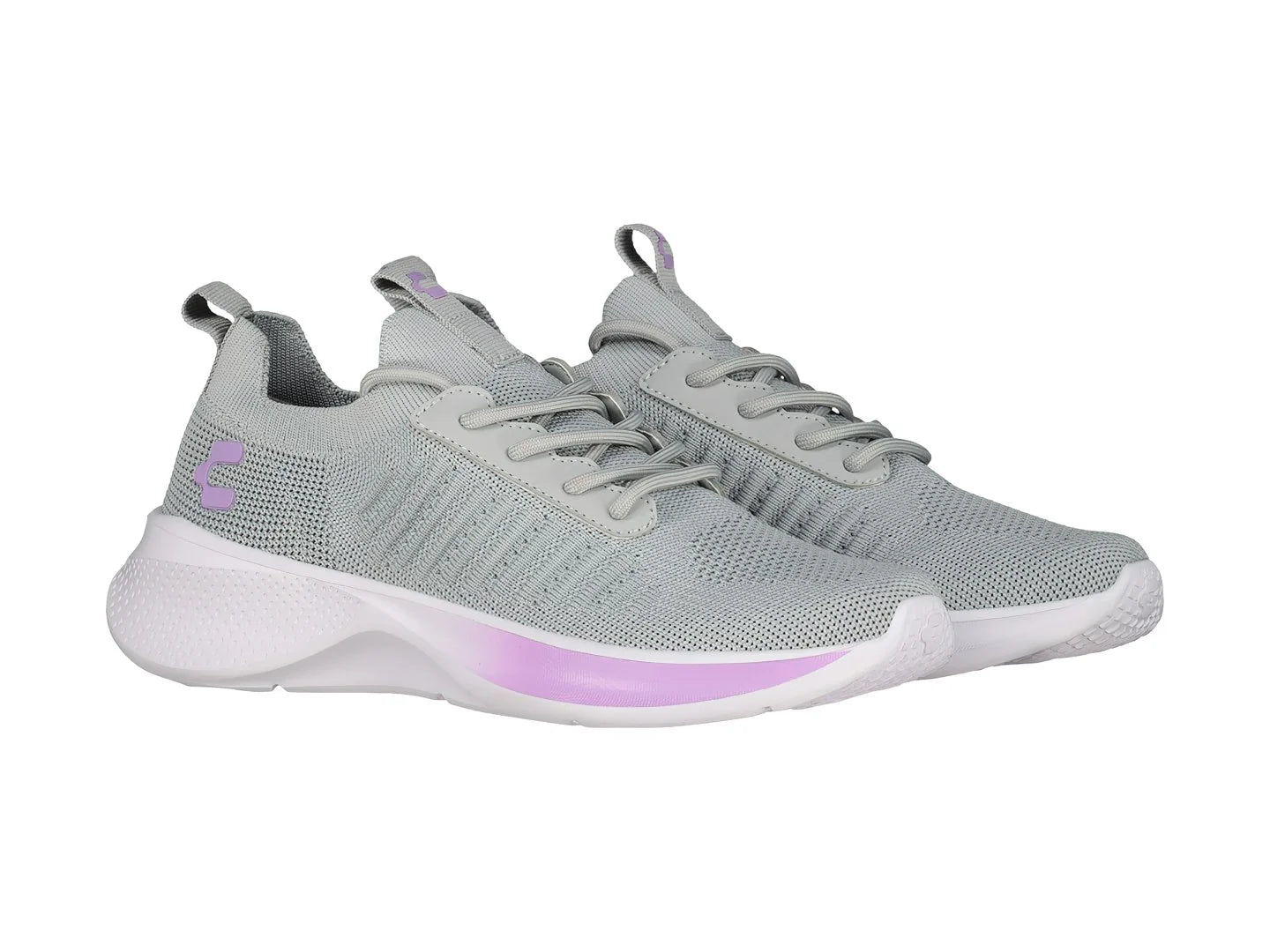 Tenis Charly Gris y Lila para Mujer