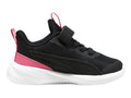 Tenis PUMA Flyer 3 AC Negro y Rosa para Niña
