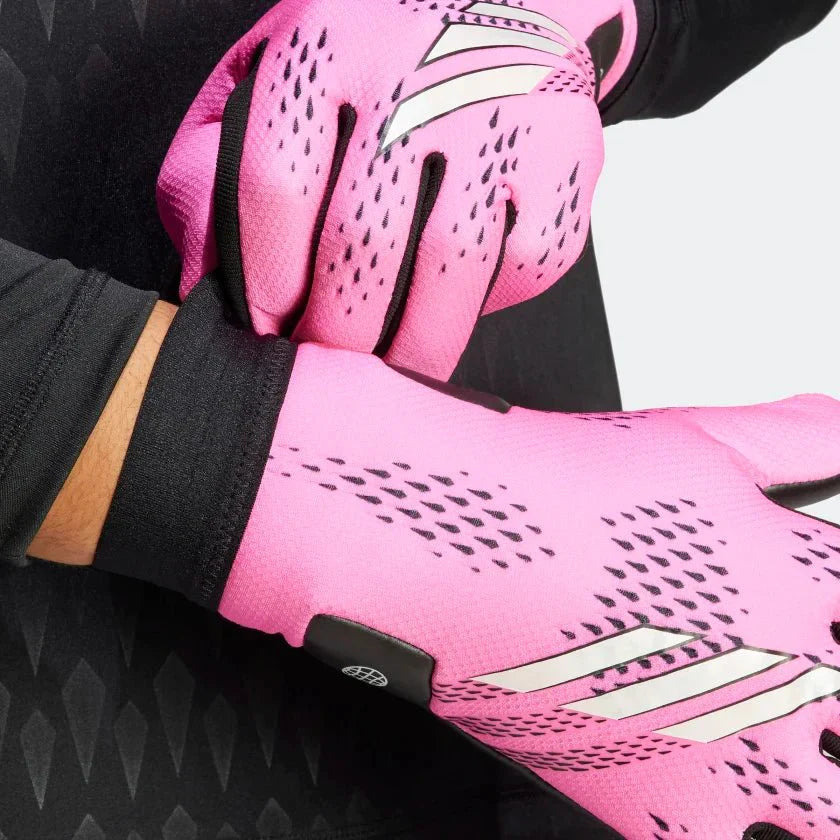 adidas X Speed Portal League goalkeeper Gloves Pink Black