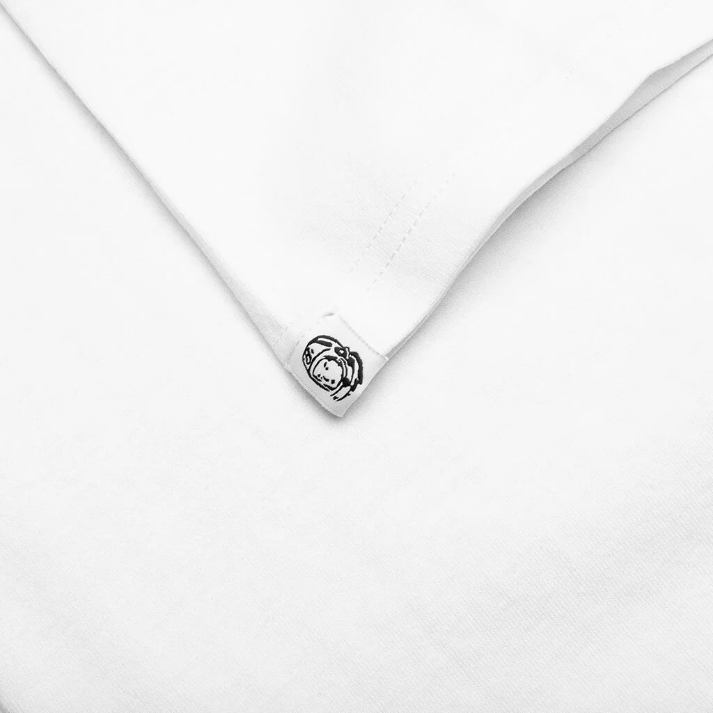 Gray Horizon S S Knit Oversized Fit Shirt White