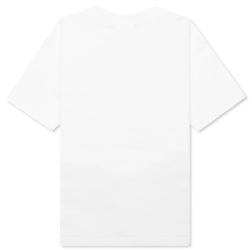 Kids Emblem Print Tee White