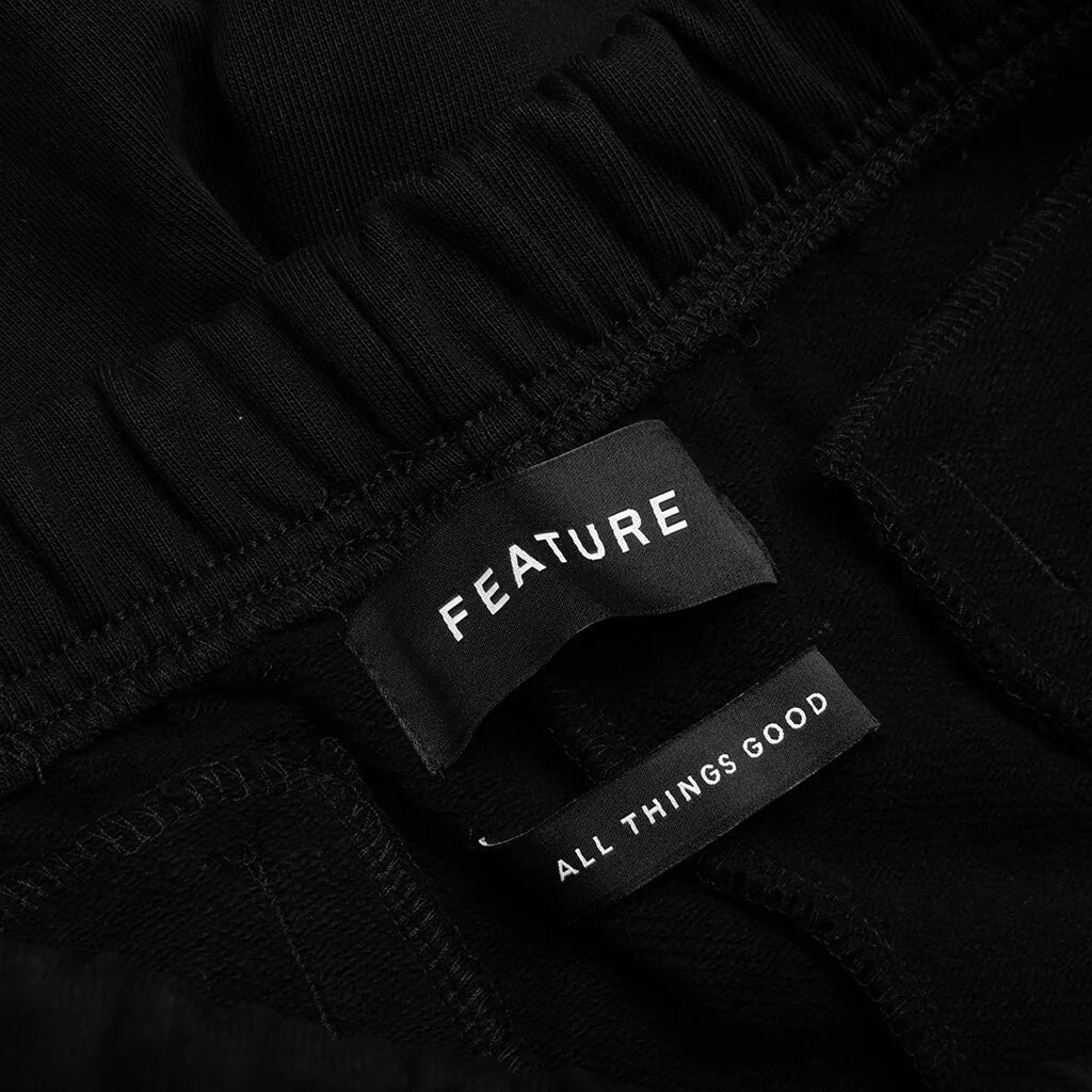 Academy Short Black White