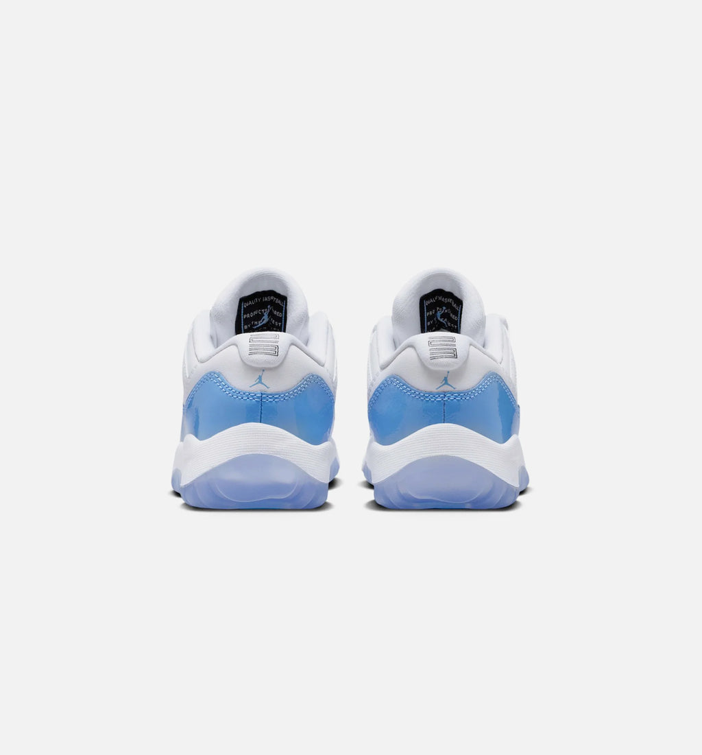 Air Jordan 11 Retro Low University Blue Preschool Lifestyle Shoe White University Blue Black Free Shipping