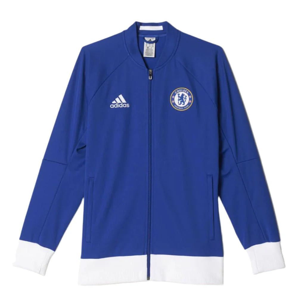 adidas Chelsea Anthem Jacket Blue White