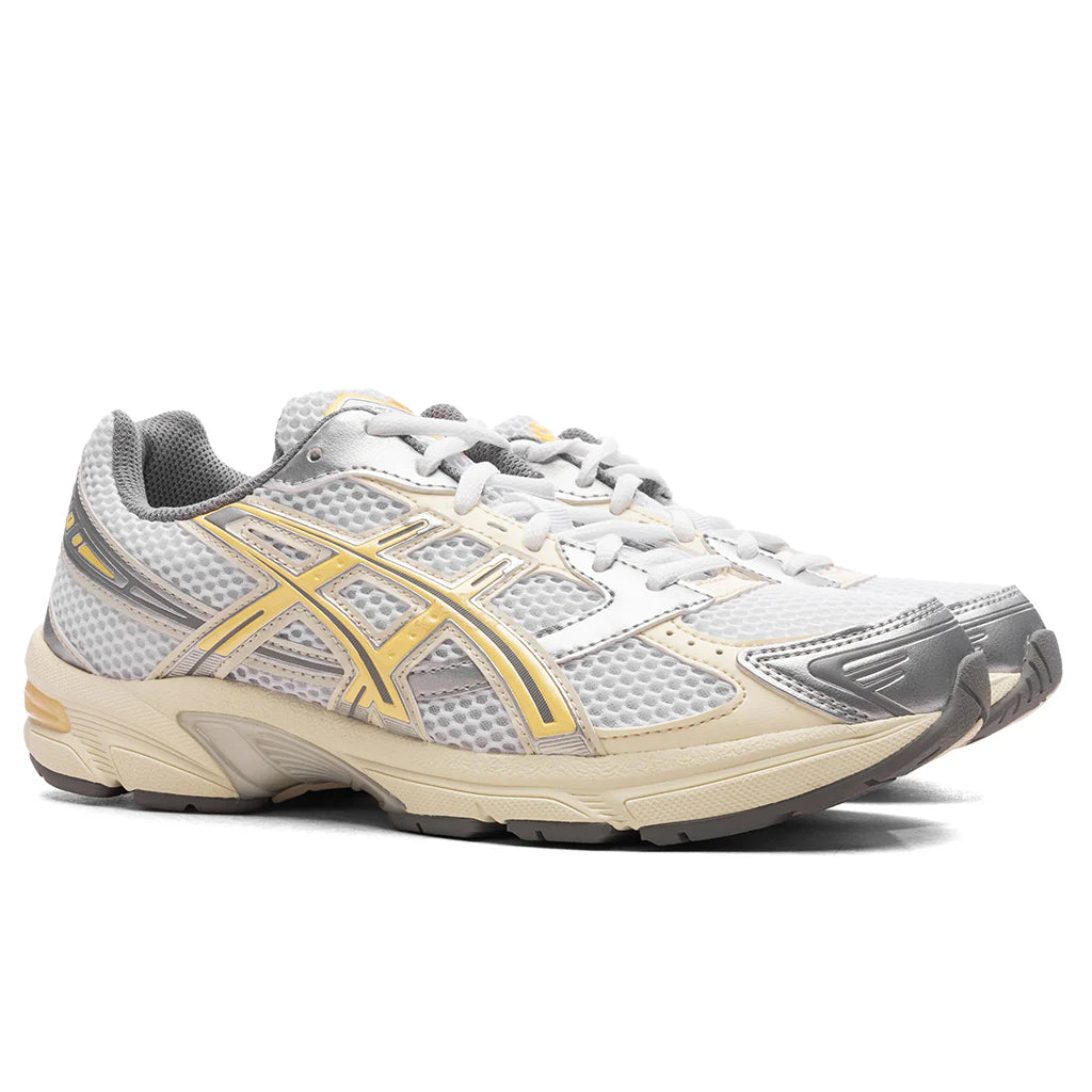 Womens Gel 1130 White Faded Yellow